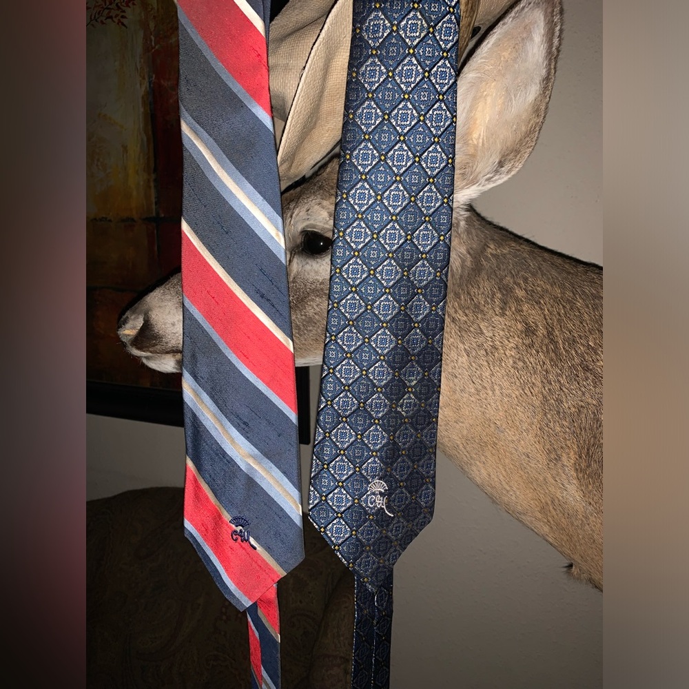 Wolf Brothers men’s neck ties - vintage high quality neck ties, great condition